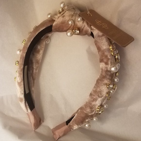 Simply Southern Hairband in Champagne - Picture 2 of 6